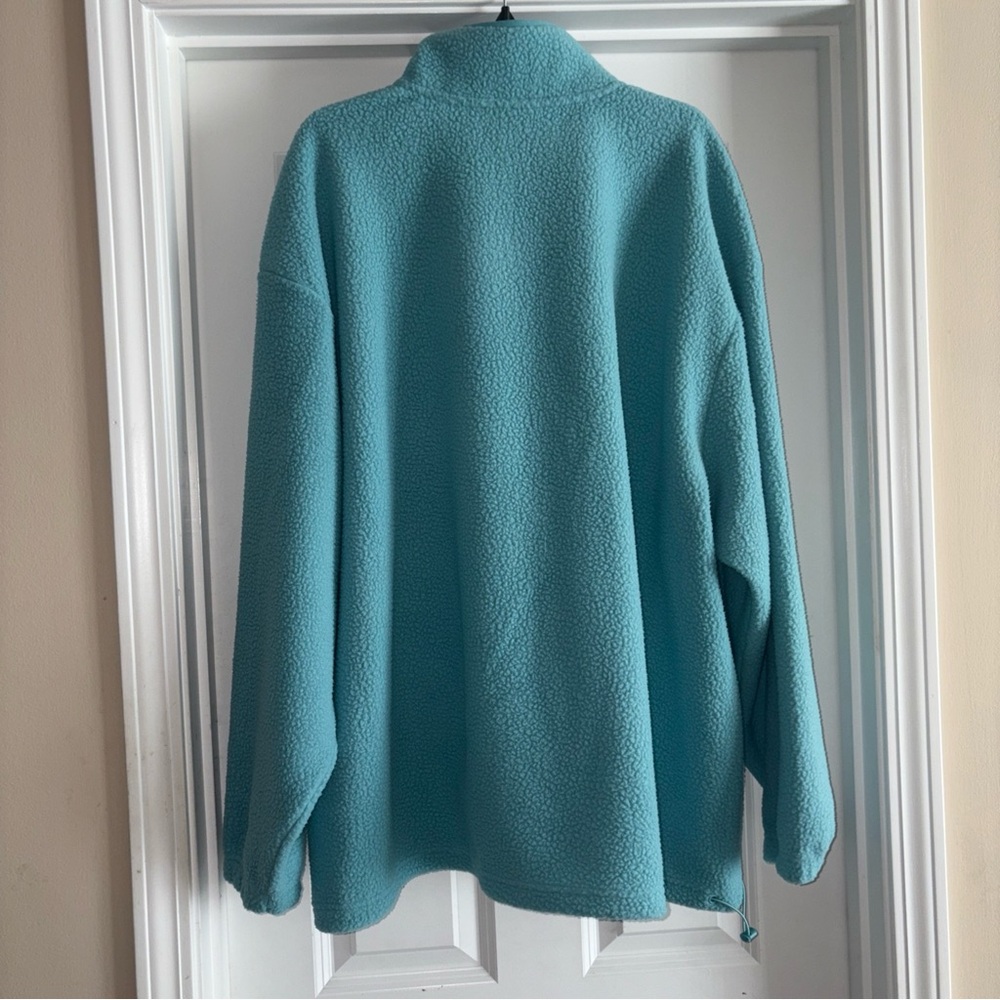 Champion Men's Micro Fleece 1/4 Zip Pullover Milky Way Blue NWT - Picture 14 of 15
